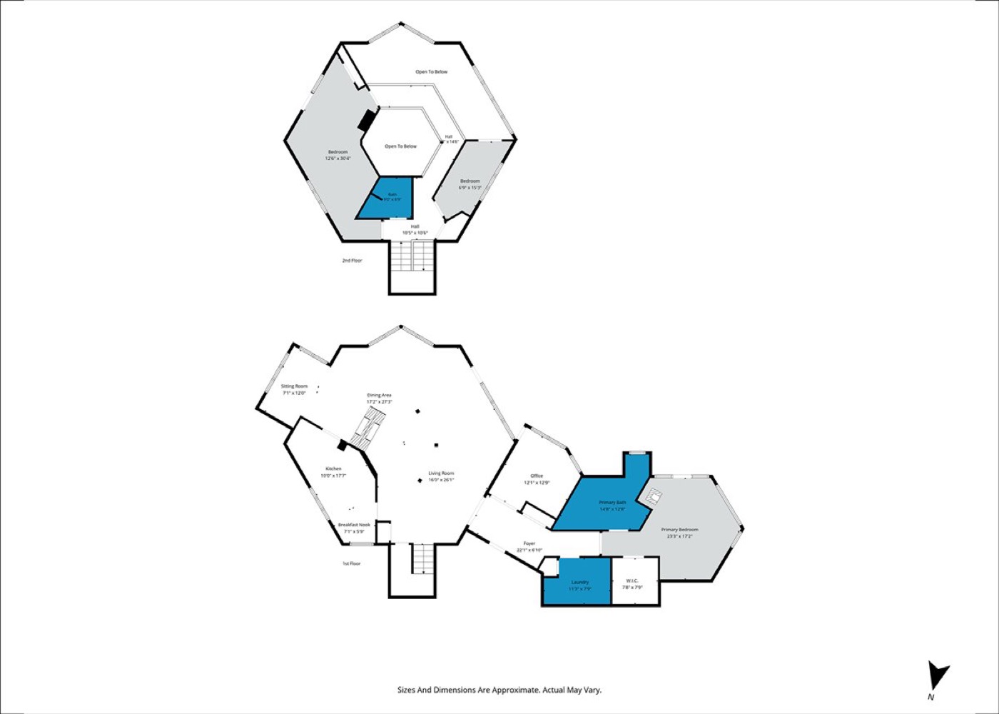 222 Simmons Ln — floor plan 1 of 3